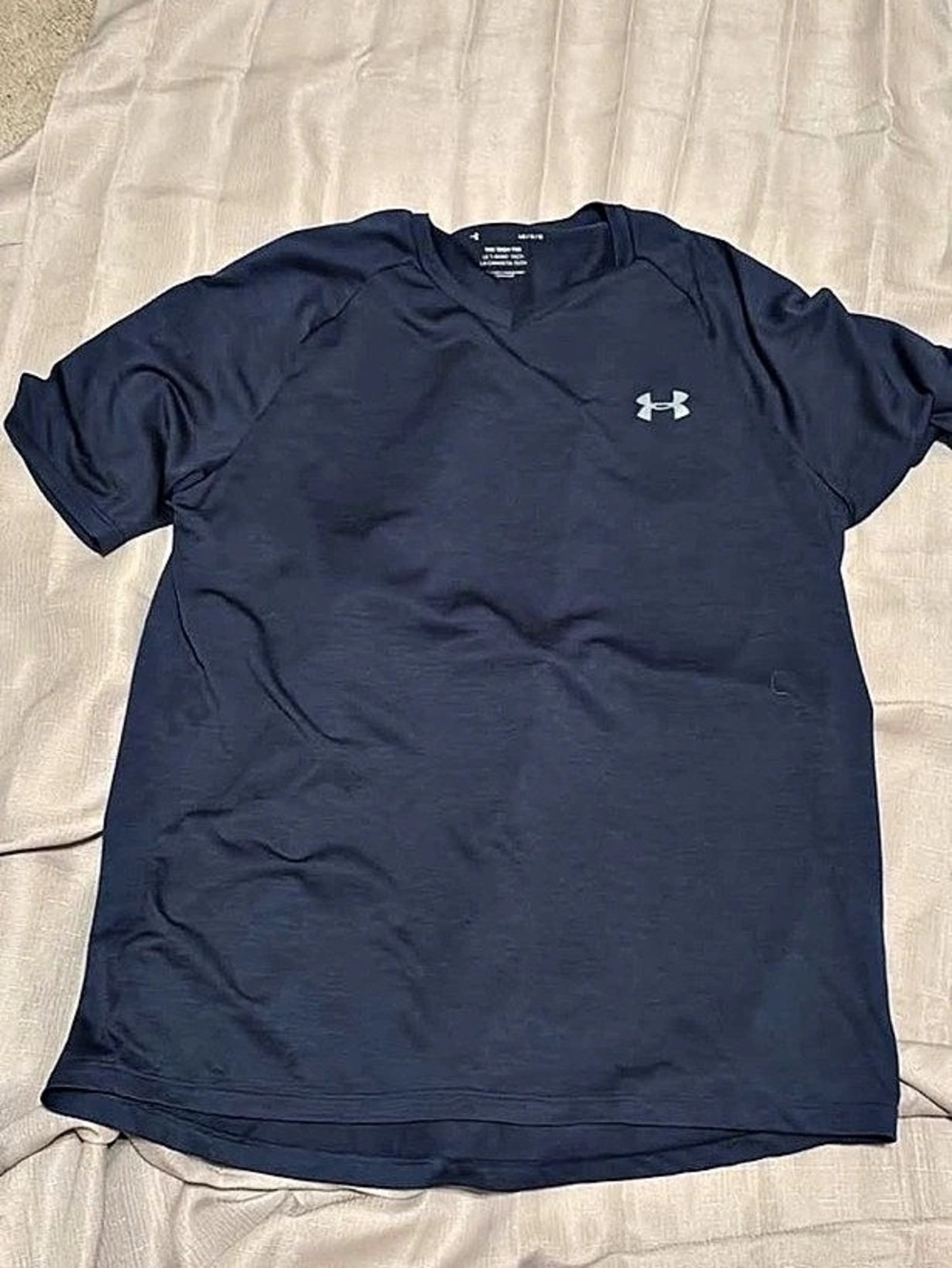 Under Armour Men's UA Tech 2.0 V-Neck T-Shirt Blue
